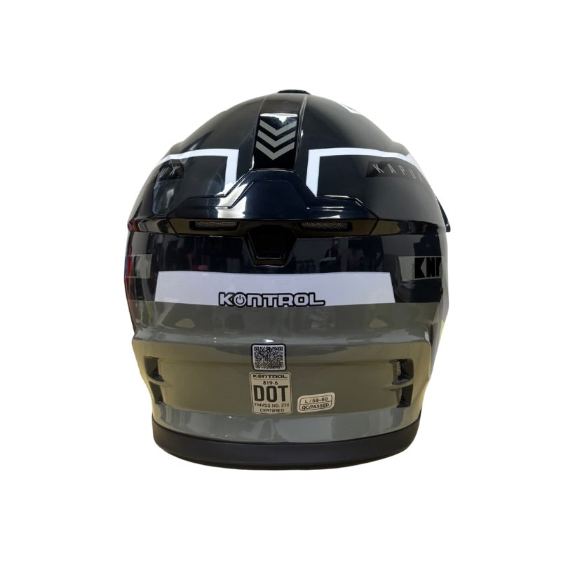 CASCO KONTROL 819-6 KAPUK NEGRO BLANCO
