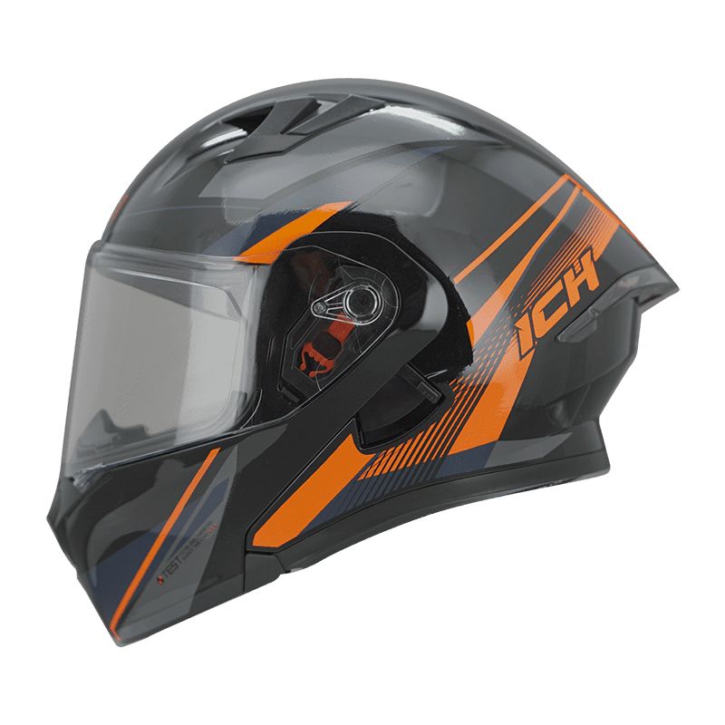CASCO ICH ICH-3120DV HURST NEGRO NARANJA NEON