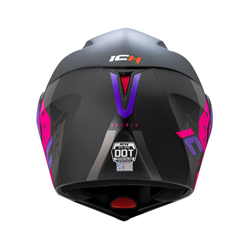 CASCO ICH ICH-3110DV BOUBLE MATE NEGRO FUCSIA NEON