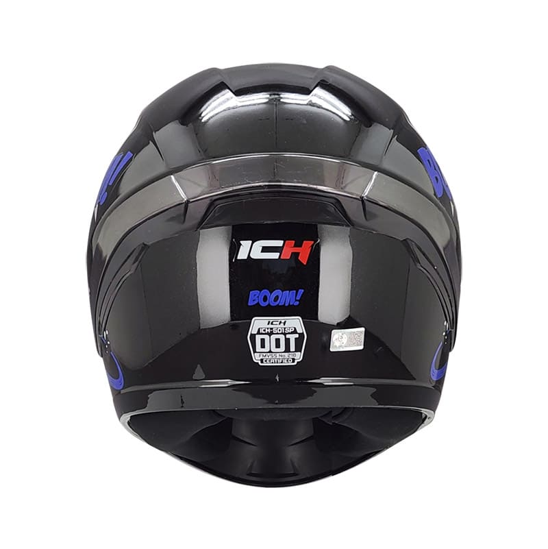 CASCO ICH ICH-501SP BOOM NEGRO AZUL