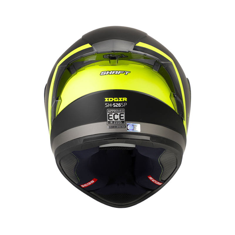 CASCO SHAFT SH-526SP EDGER MATE NEGRO AMARILLO NEON