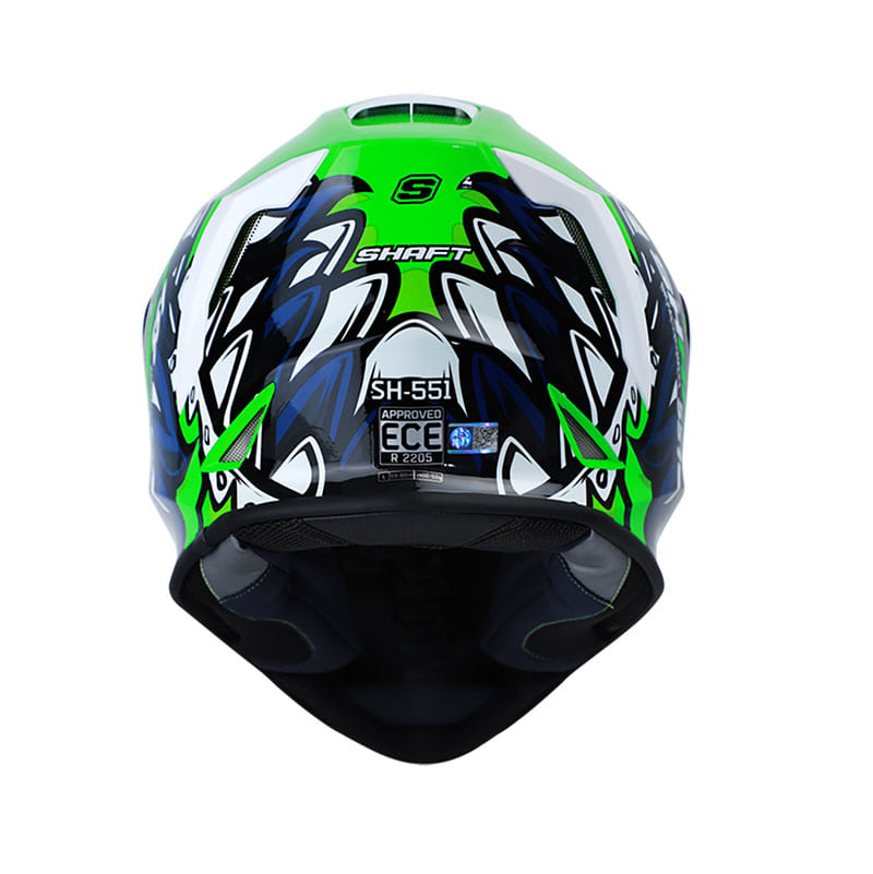 CASCO SHAFT SH-551 TEMPEST VERDE NEON BL