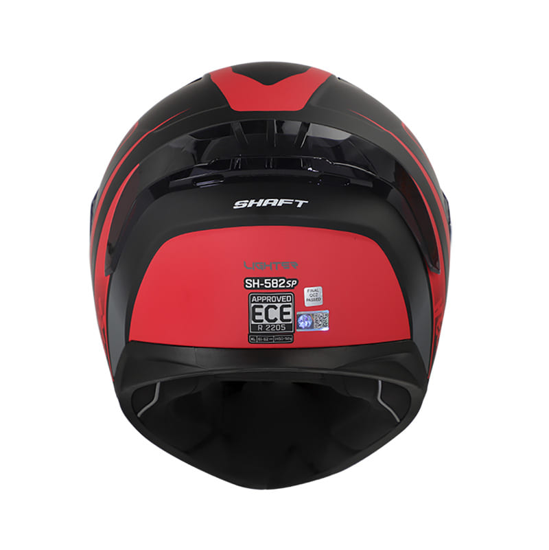CASCO SHAFT SH-582SP LIGHTER MATE NEGRO ROJO