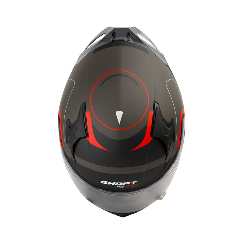 CASCO SHAFT SH-612DV PRO GO MATE NEGRO ROJO
