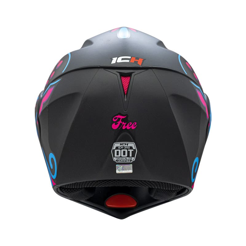 CASCO ICH ICH-3110DV FREE MATE NEGRO FUCSIA NEON