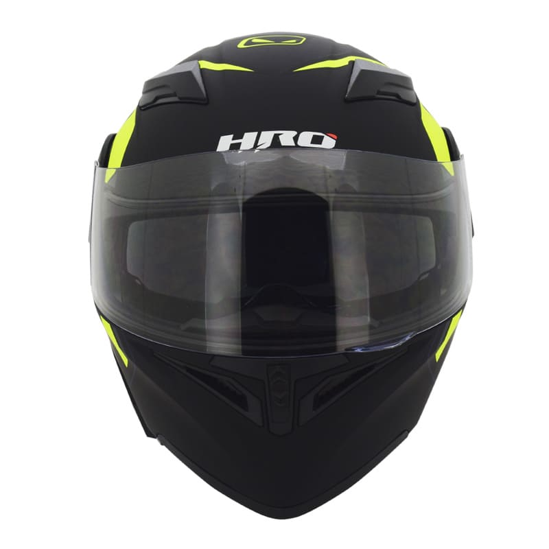 CASCO HRO HRO-3400DV BIONIC MATE NEGRO AMARILLO NEON
