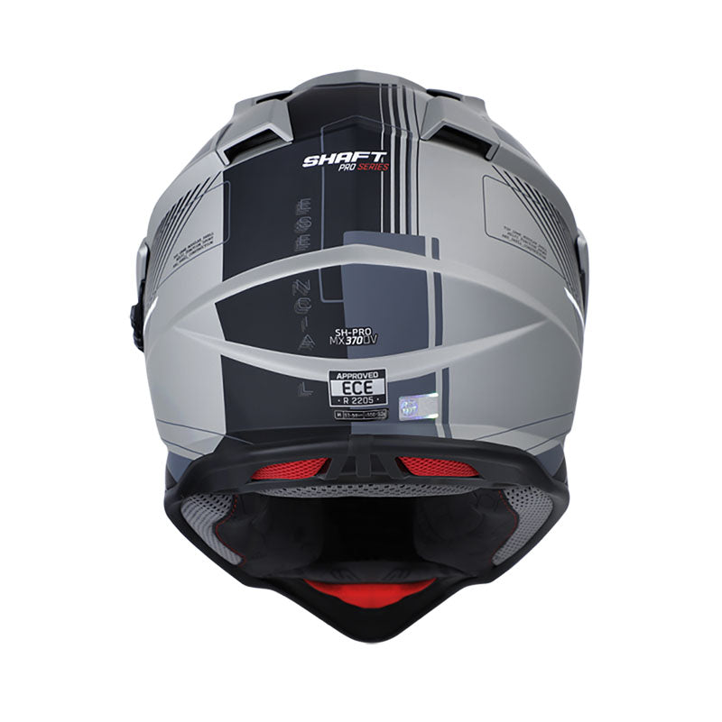 CASCO SHAFT SH-MX370DV PRO ESENCIAL MATE METALIZADO GRIS