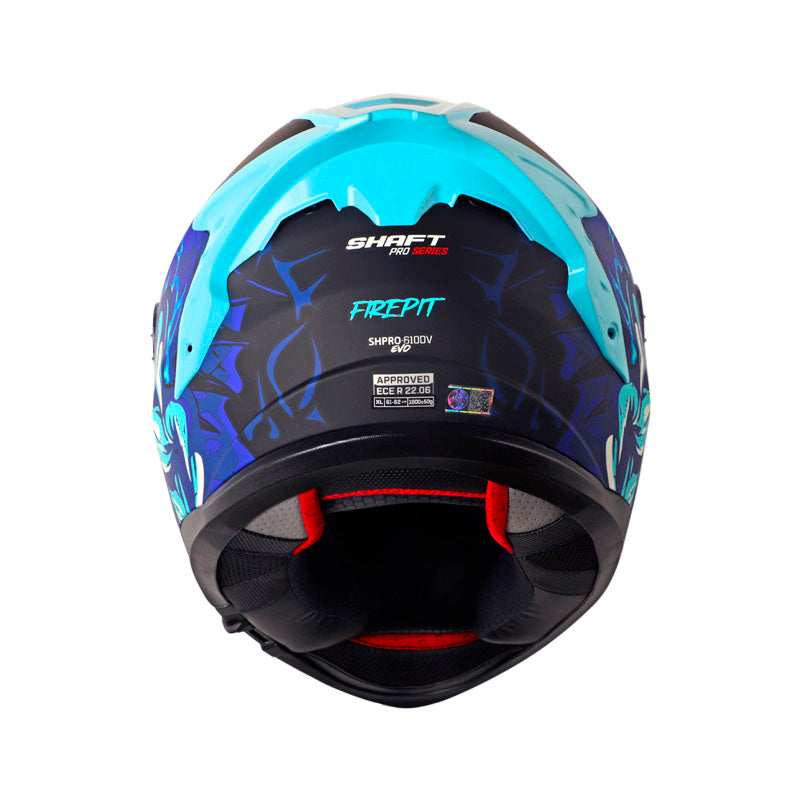 CASCO SHAFT SH-610EVO FIREPIT MATE NEGRO AZUL