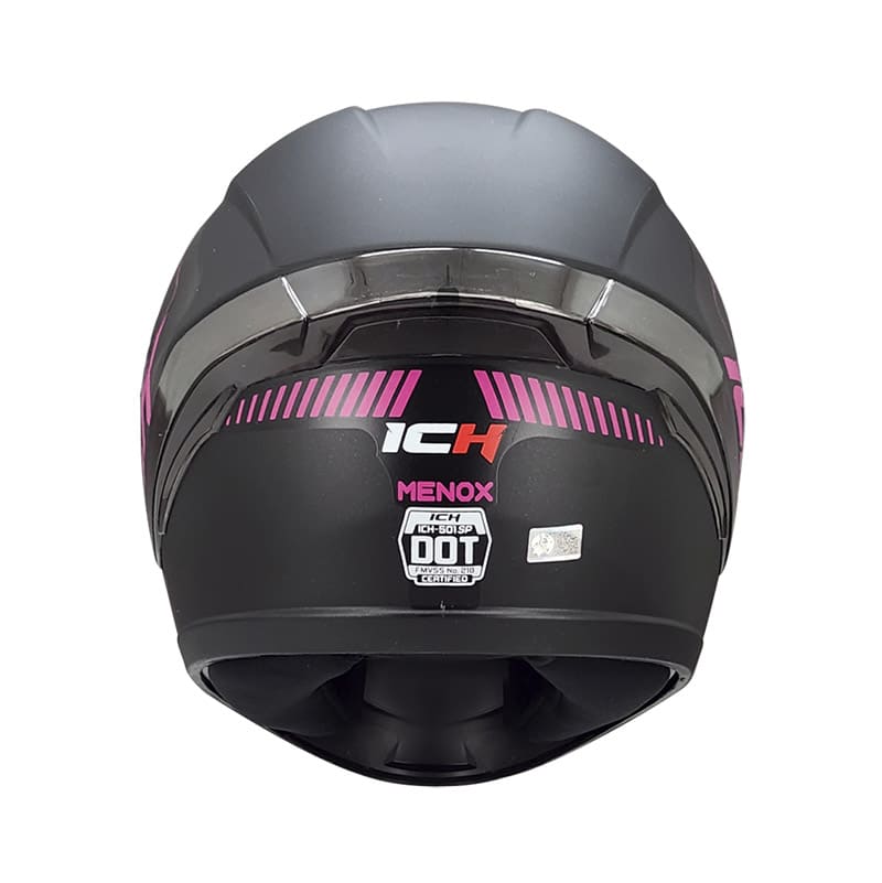 CASCO ICH ICH-501SP MENOX MATE NEGRO FUCSIA NEON