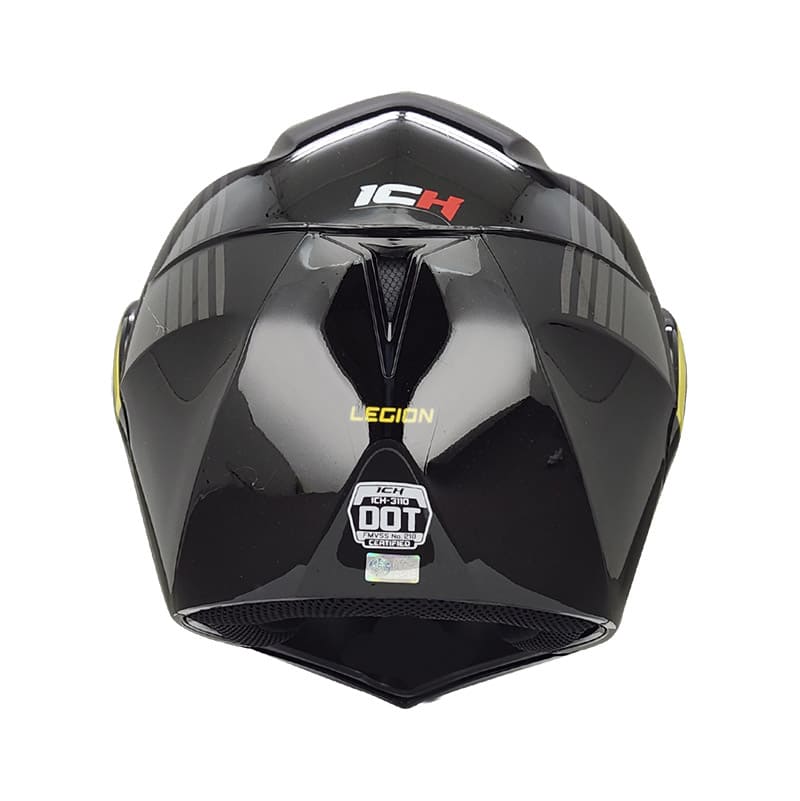CASCO ICH ICH-3110DV LEGION NEGRO AMARILLO NEON