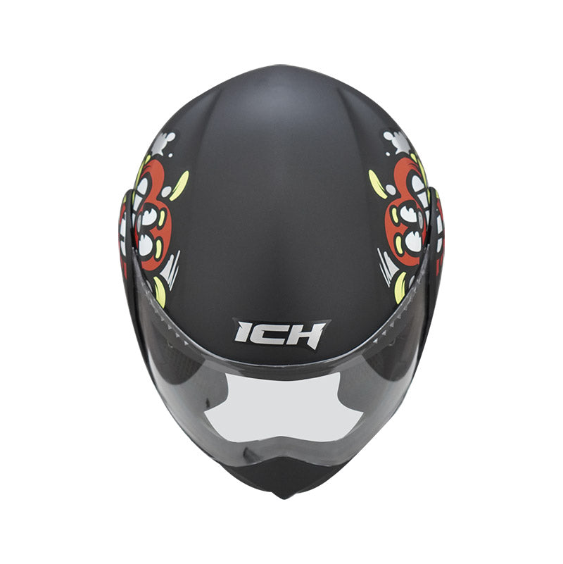 CASCO ICH ICH-3110S DREAM TEAM MATE NEGRO ROJO