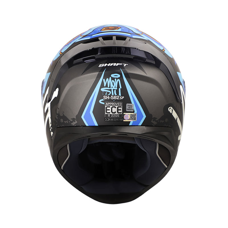 CASCO SHAFT SH-582SP MONSTY MATE NEGRO AZUL