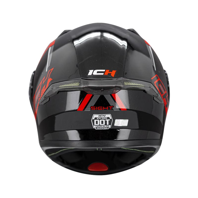 CASCO ICH ICH-3120DV SIGHT NEGRO ROJO