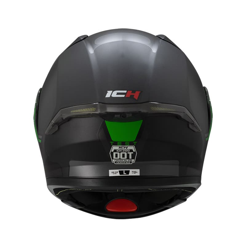 CASCO ICH ICH-3120DV TEST MATE NEGRO VERDE NEON