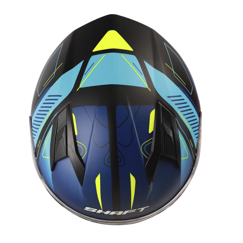 CASCO SHAFT SH-522 HOPPER MATE NEGRO AZUL