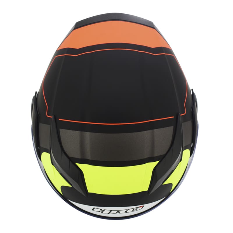 CASCO HRO HRO-3400DV MAATBLESS MATE NEGRO AMARILLO NEON