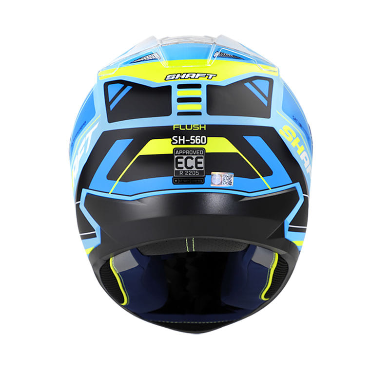 CASCO SHAFT SH-560 FLUSH MATE AZUL AMARILLO NEON
