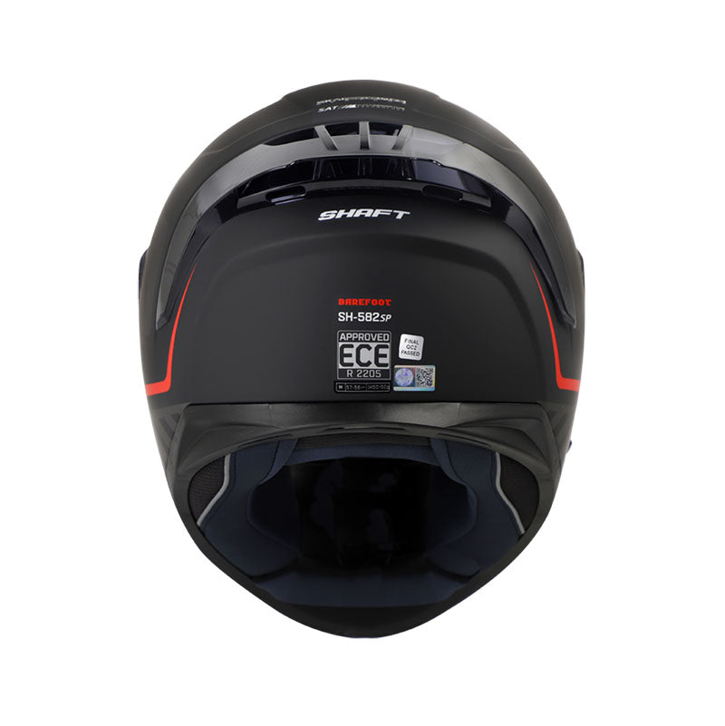 CASCO SHAFT SH-582SP BAREFOOT MATE NEGRO ROJO