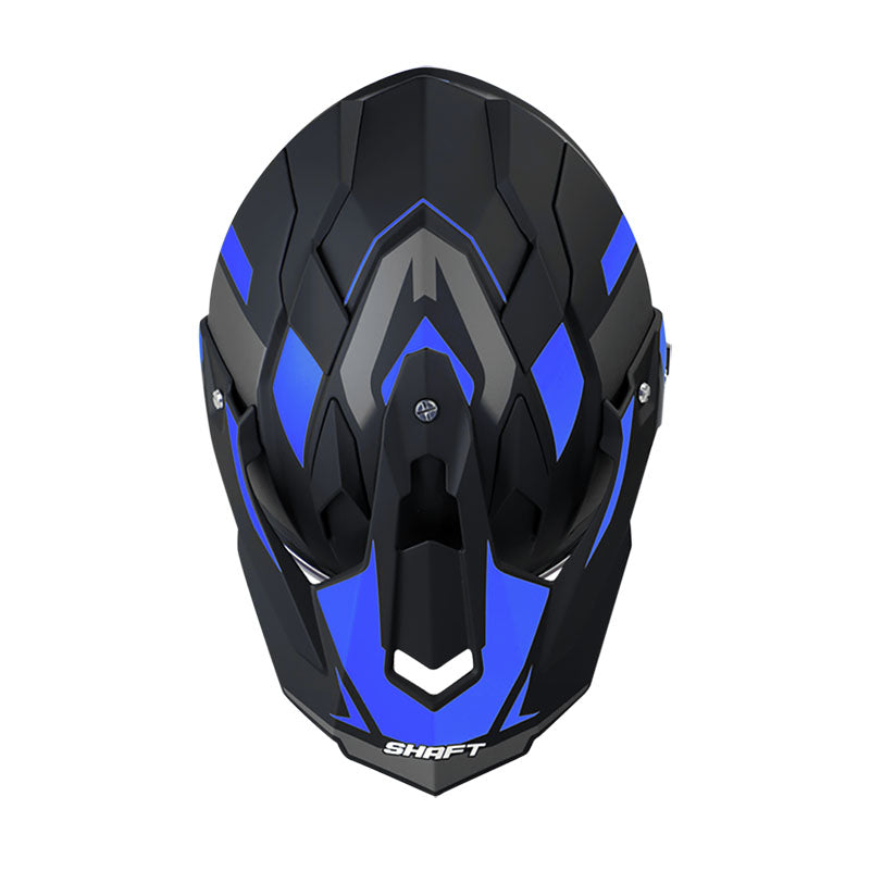 CASCO SHAFT SH-MX370DV PRO NAS MATE NEGRO AZUL