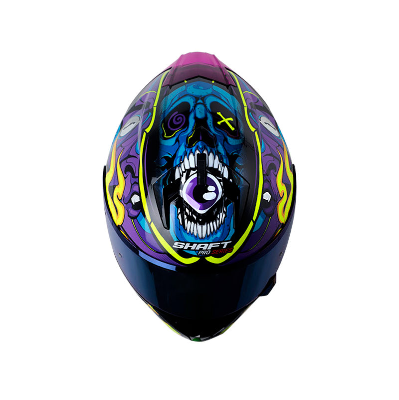 CASCO SHAFT SH-610EVO THE REPTULEX NEGRO MORADO