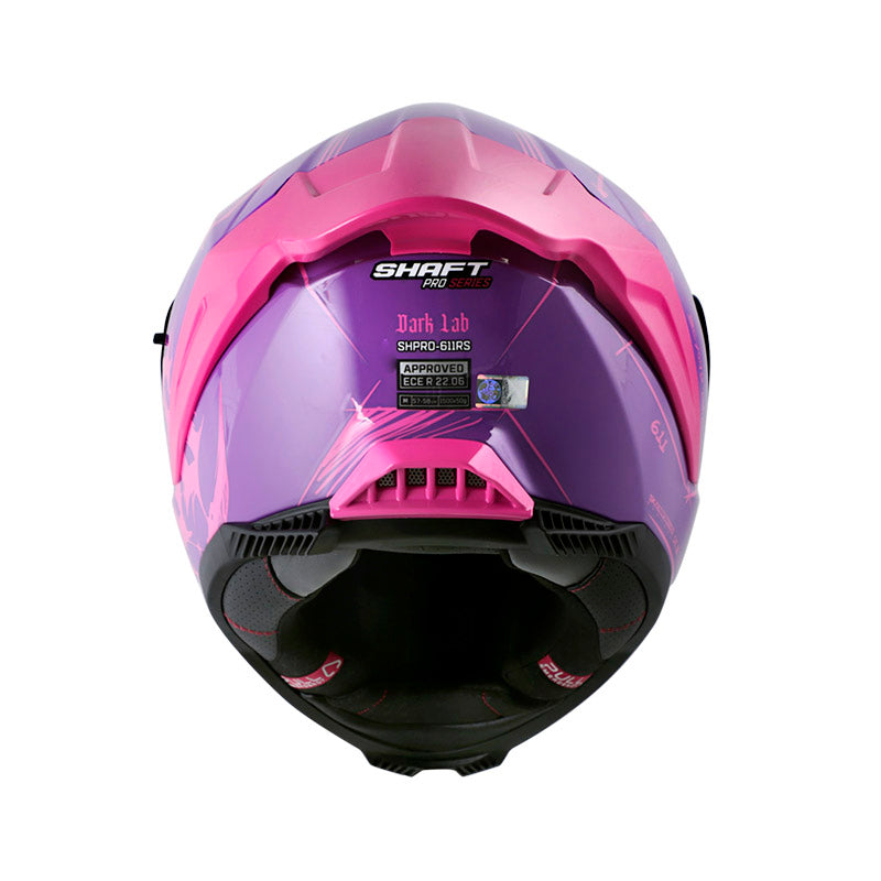 CASCO SHAFT SH-611RS PRO DARK LAB MORADO FUCSIA IRIDIUM