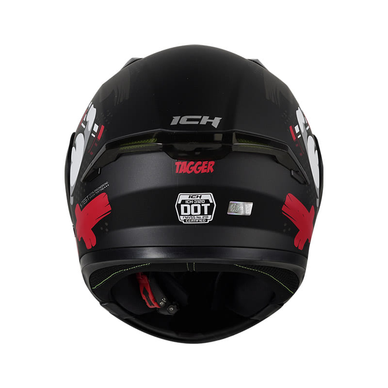 CASCO ICH ICH-3120DV TAGGER MATE NEGRO ROJO