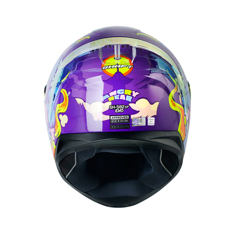 CASCO SHAFT SH-582SP EVO ANGRY MORADO MORADO CLARO IRIDIUM
