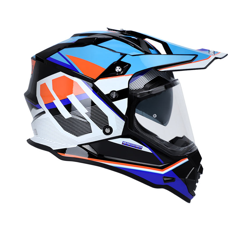 CASCO SHAFT SH-MX370DV PRO FELO NEGRO AZUL