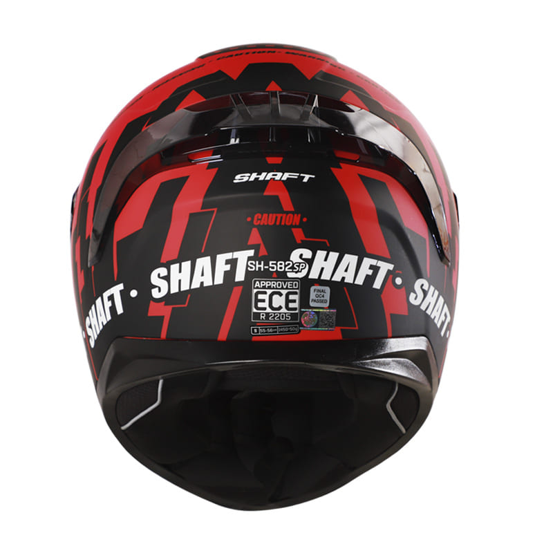 CASCO SHAFT SH-582SP CAUTION MATE ROJO NG