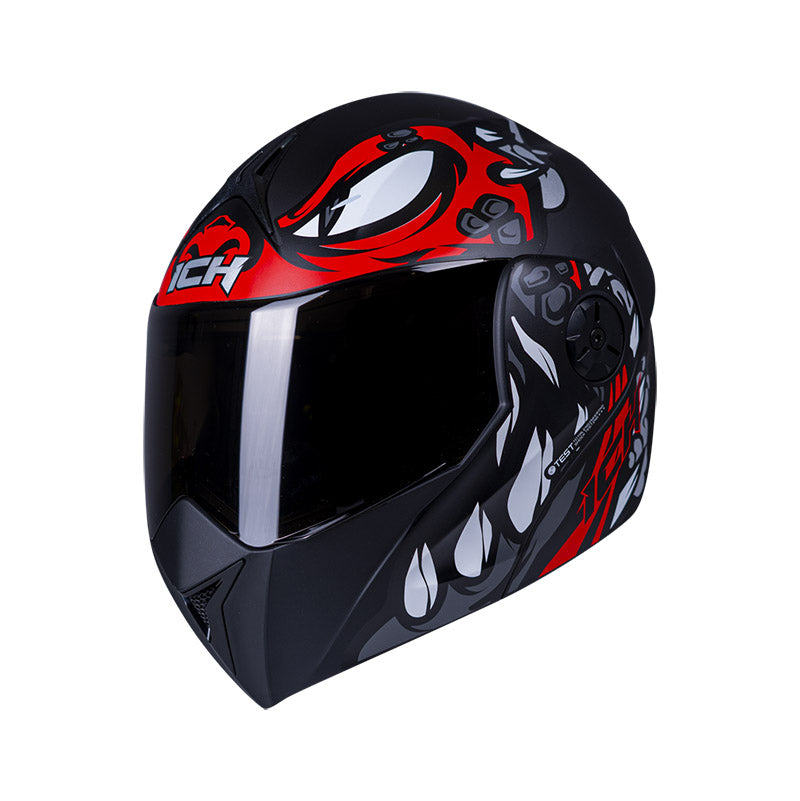CASCO ICH ICH-3110DV GUINZ MATE NEGRO ROJO