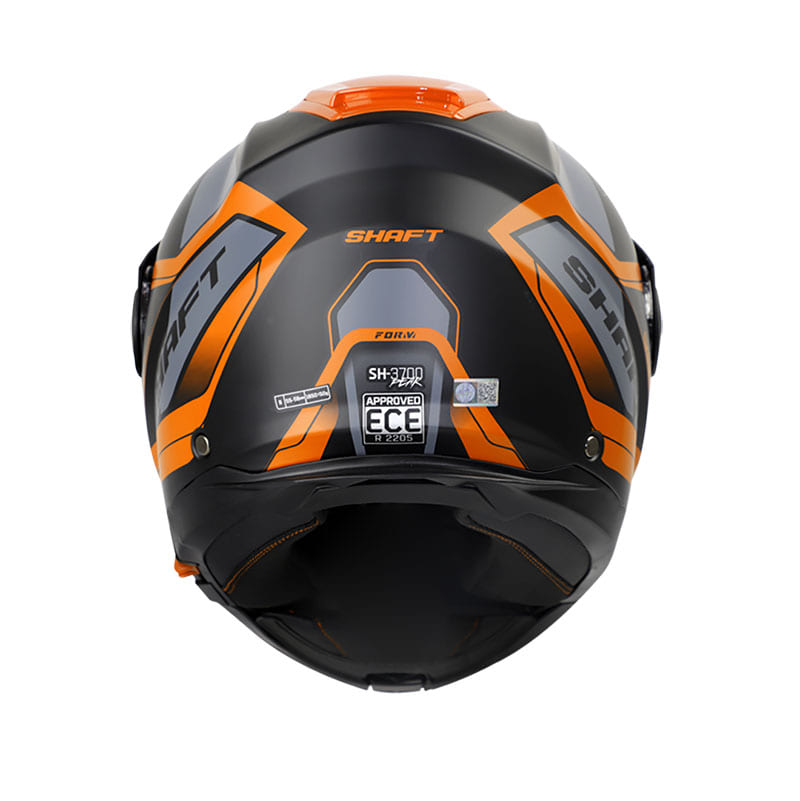 CASCO SHAFT SH-3700DV FORM MATE NEGRO NARANJA NEON