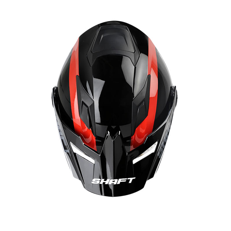 CASCO SHAFT SH-3700DV BARRIER ROJO BLANCO