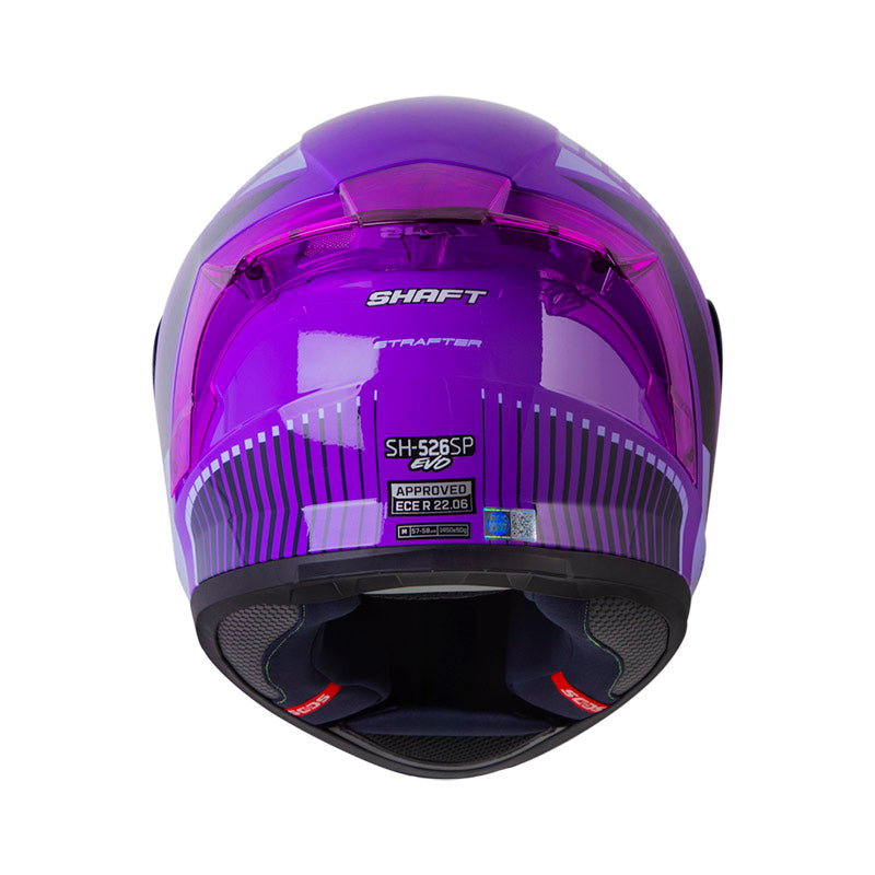 CASCO SHAFT SH-526SP EVO STRAFTER MORADO MORADO CLARO