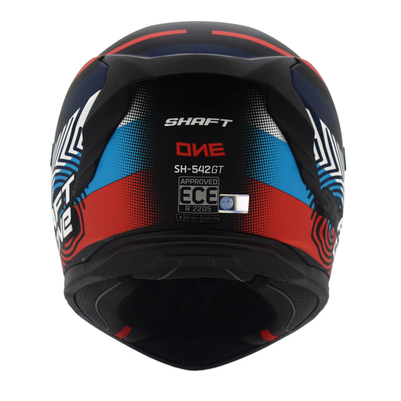 CASCO SHAFT SH-542GT ONE MATE NEGRO ROJO