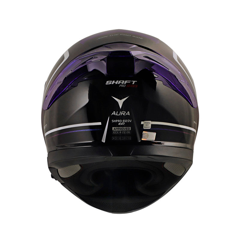 CASCO SHAFT SH-612DV PRO AURA CAMALEON BLANCO VISOR IRIDIUM