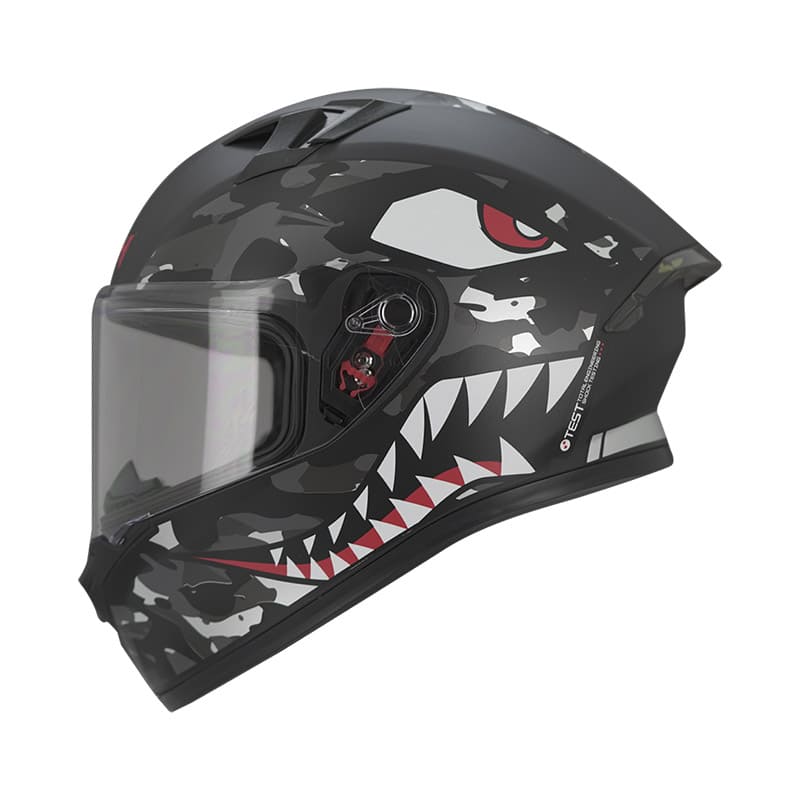 CASCO ICH ICH-503SP SHARK TACK MATE NEGRO GRIS