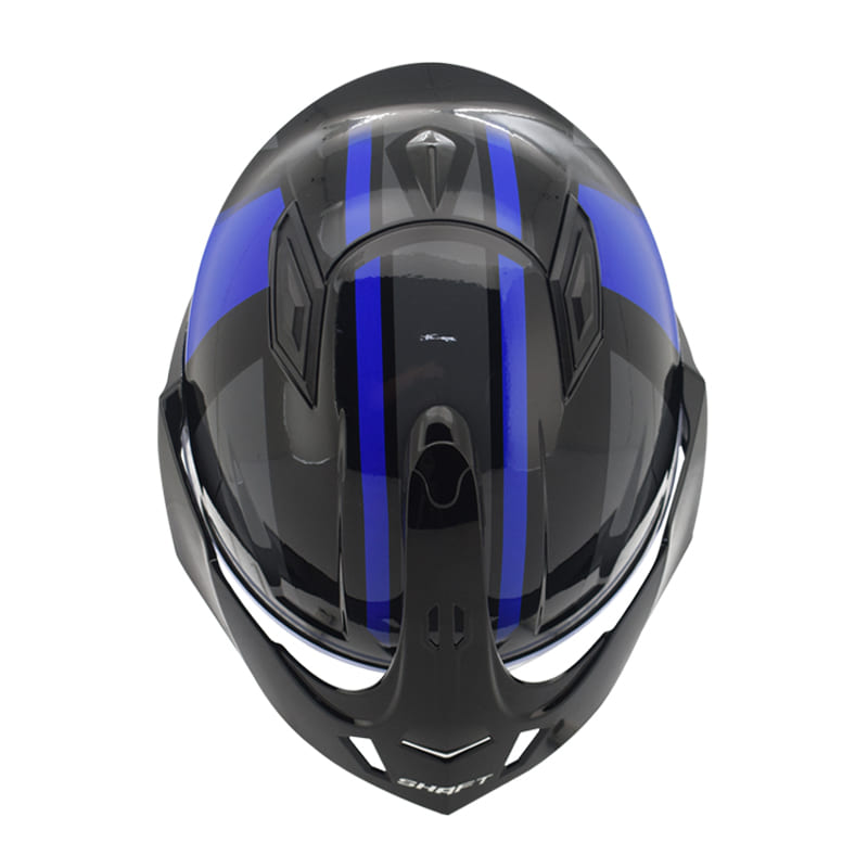 CASCO SHAFT SH-227 PRACTICE NEGRO AZUL