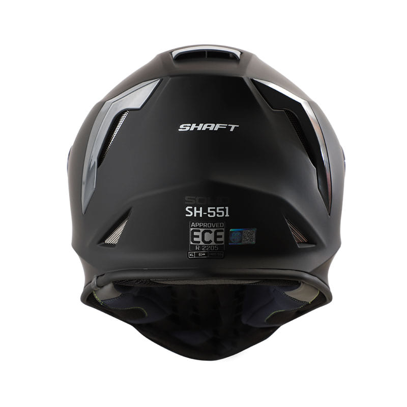 CASCO SHAFT SH-551 SOLID FLOW MATE NEGRO GRIS VISOR IRIDIUM