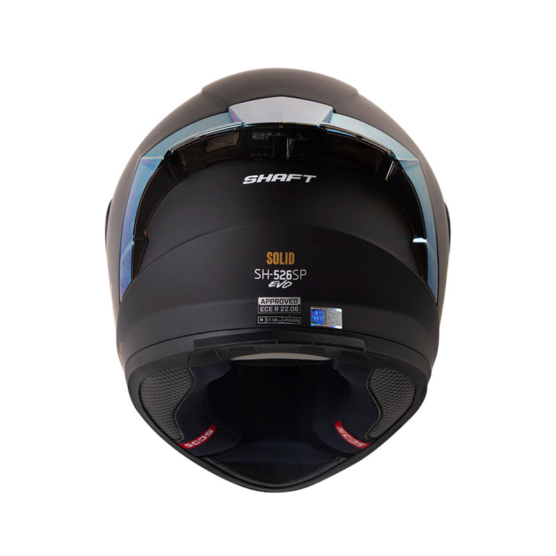 CASCO SHAFT SH-526SP EVO SOLID MATE NEGRO DORADO IRIDIUM