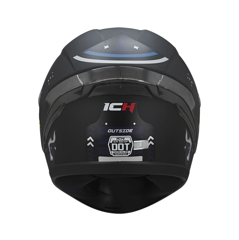 CASCO ICH ICH-501SP OUTSIDE MATE NEGRO AZUL