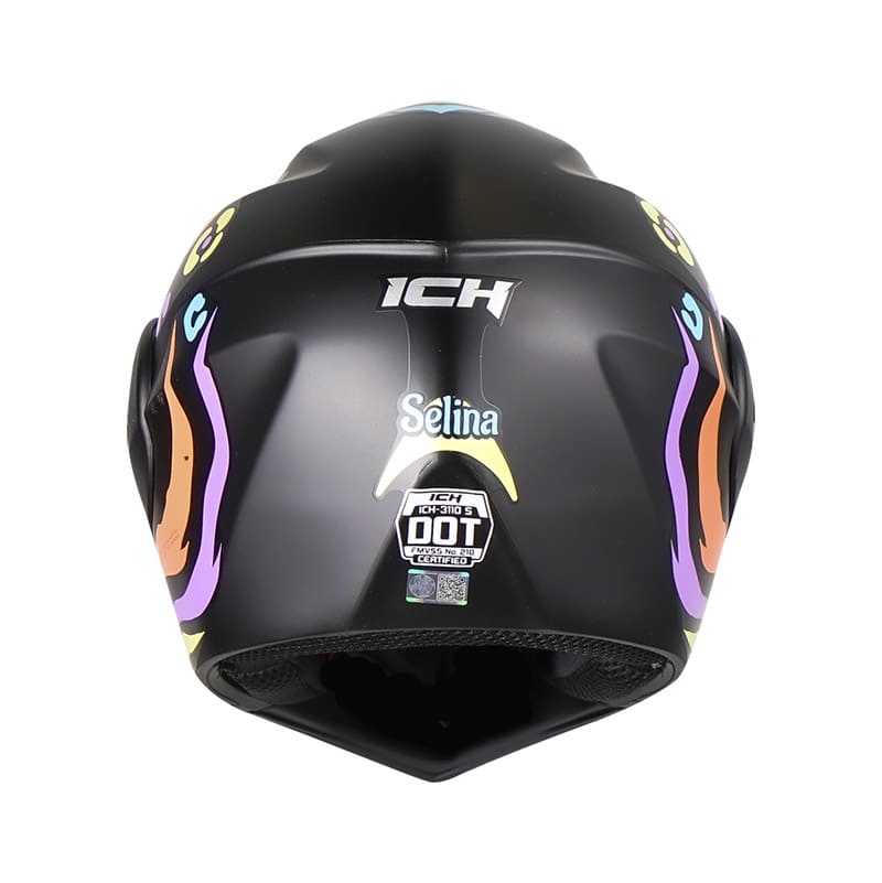 CASCO ICH ICH-3110S SELINA MATE NEGRO AZUL
