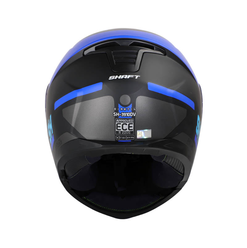 CASCO SHAFT SH-3910DV DIMETIL MATE NEGRO AZUL