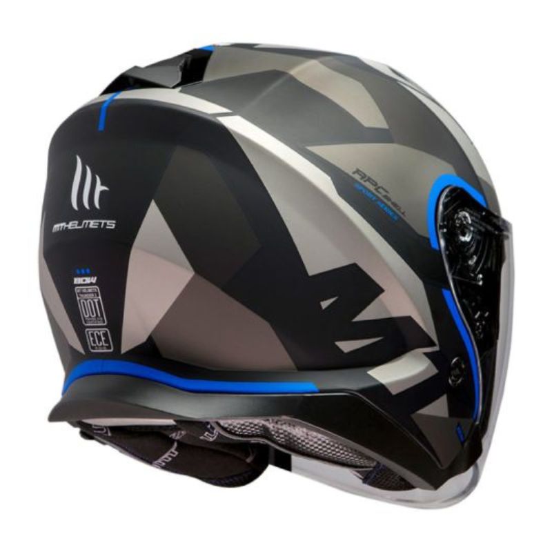 CASCO MT THUNDER 3 SV JET BOW MATE AZUL