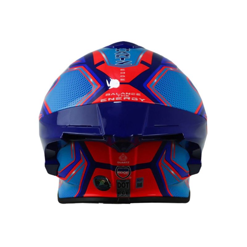 CASCO EDGE SHANGHAI QUARTZ ROJO AZUL
