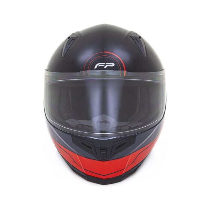 CASCO FIREPARTS IGNITION 863C NEGRO ROJO