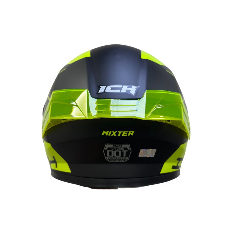 CASCO ICH ICH-3120DV MIXTER MATE NEGRO AMARILLO NEON