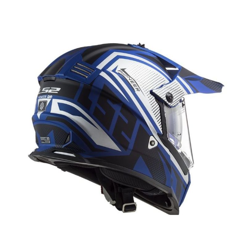 CASCO LS2 MX436 PIONEER MASTER MATE NEGRO AZUL