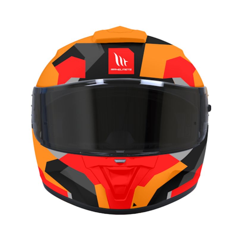 CASCO MT BLADE 2 SV FADE MATE NARANJA
