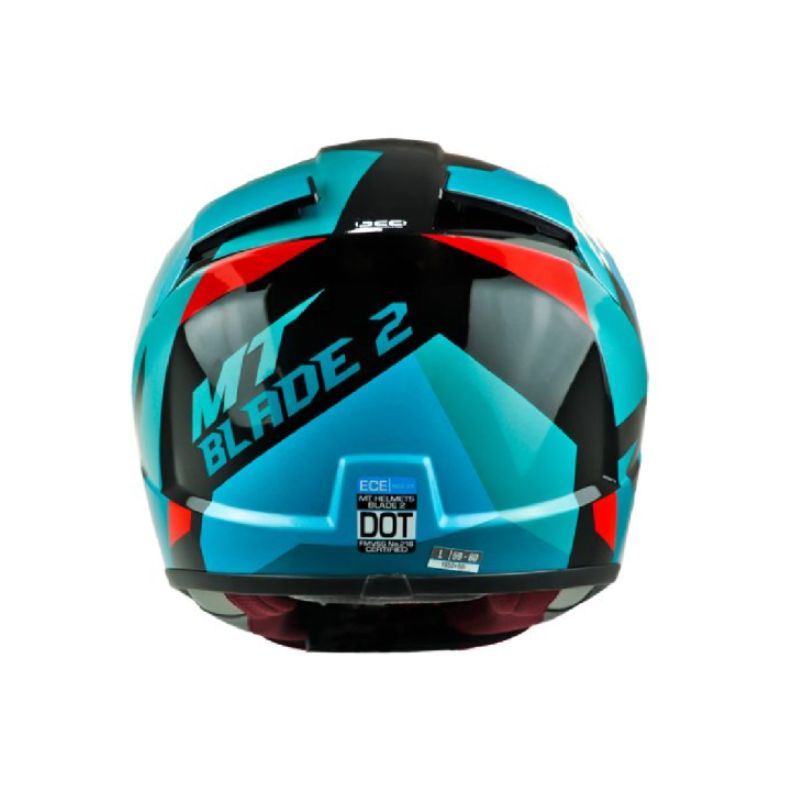CASCO MT BLADE 2 SV FADE MATE AZUL