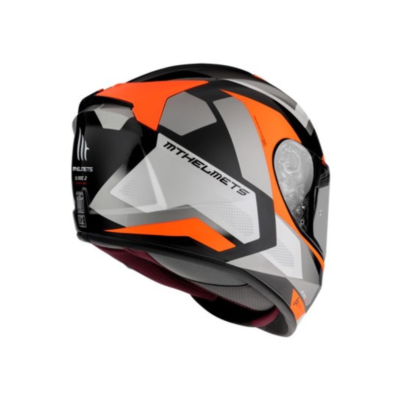CASCO MT BLADE 2 SV FINISHLINE NARANJA NEON